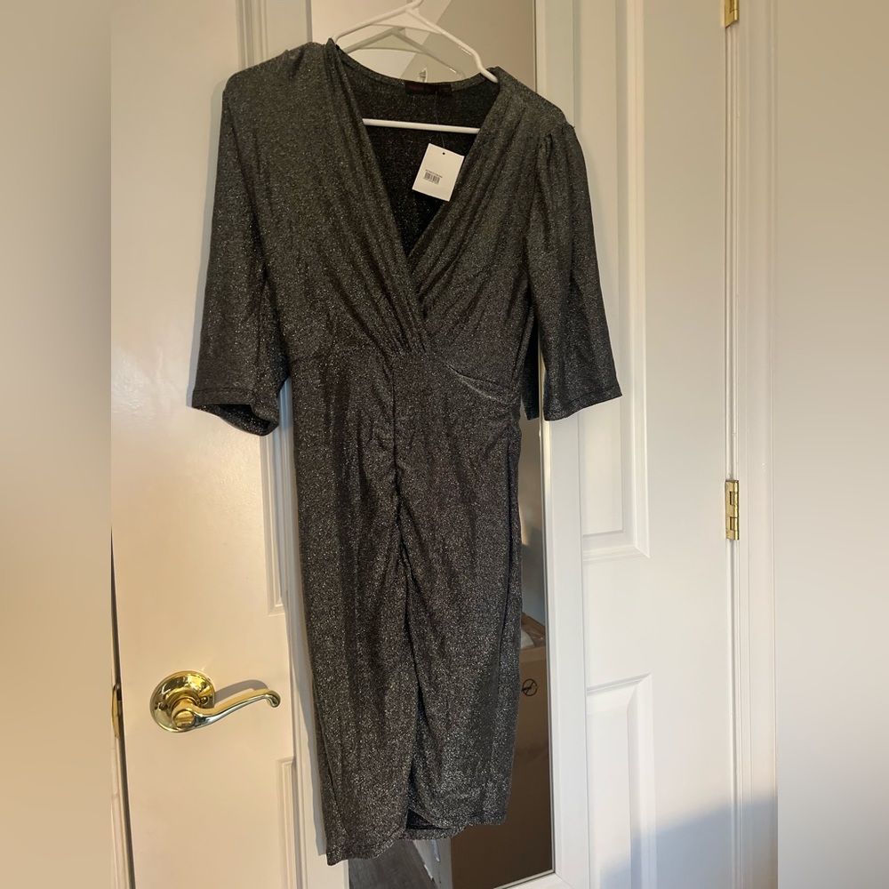 NWT Nordstrom Metallic Dress